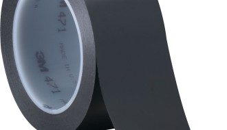 3M Black Vinyl Electrical Insulation Tape 471