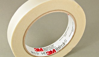 3M Scotch® 69 White Glass Cloth Electrical Insulation Tape