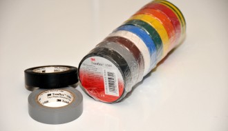 3M Temflex™ Assorted Colours PVC Electrical Insulation Tape 1500