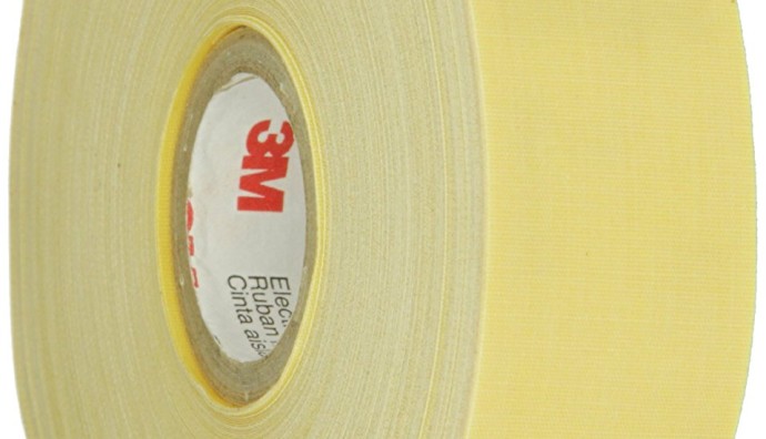 3M Scotch® 2520 Yellow Electrical Insulating Varnished Cambric Tape