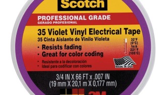3M Scotch® 35 Violet PVC Electrical Insulation Tape