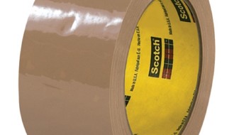 3M 313 BROWN SINGLE SIDED TAPE ( 50mm x 100m )