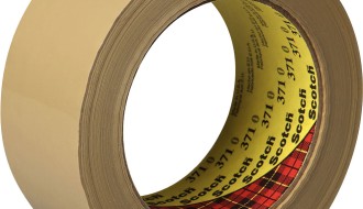 3M 371 BROWN SINGLE SIDED TAPE