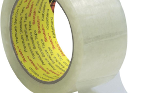 3M 6890 TRANSPARENT, BROWN, WHITE SINGLE SIDED TAPE ( 50mm x 100m )