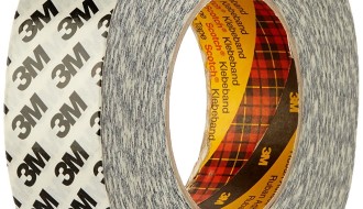 3M 9086 TRANSPARENT DOUBLE SIDED TISSUE TAPE ( 25mm x 50m x 0.19mm )