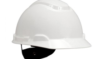 3M H-701 P Hard Hat White , 4-Point Pinlock , Comes With 3M 1990 Chinstrap