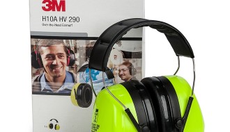3M™ Peltor™ H10A 33dB CL5 High Vis Headband Earmuff HV 290