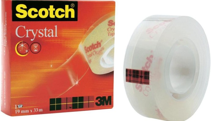 3M Clear Office Tape 600 19mm x 33m