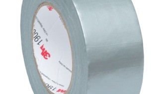 3M™ 1900 PE Coated Silver Duct Tape (50m x 50mm x 0.17mm)