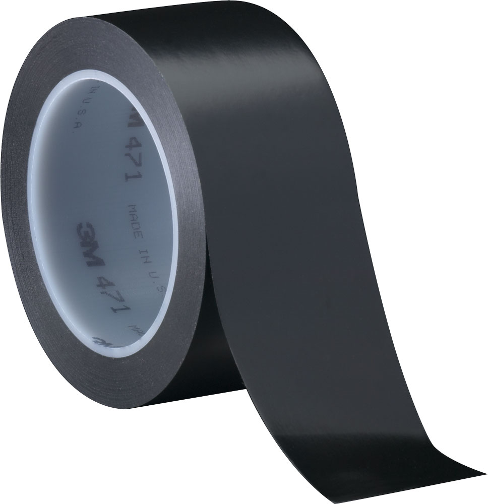 3M Black Vinyl Electrical Insulation Tape 471 XORA ENTERPRISE SDN BHD