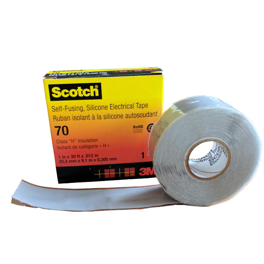 3M Scotch ™70 Sky Blue Self Amalgamating Tape